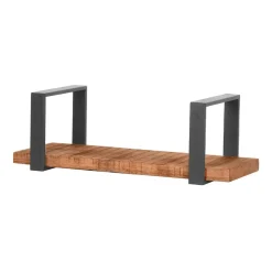 Industrial Wandboard aus Massivholz & Stahl - Vadrus