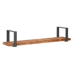 Industrial Wandboard aus Massivholz & Stahl - Vadrus