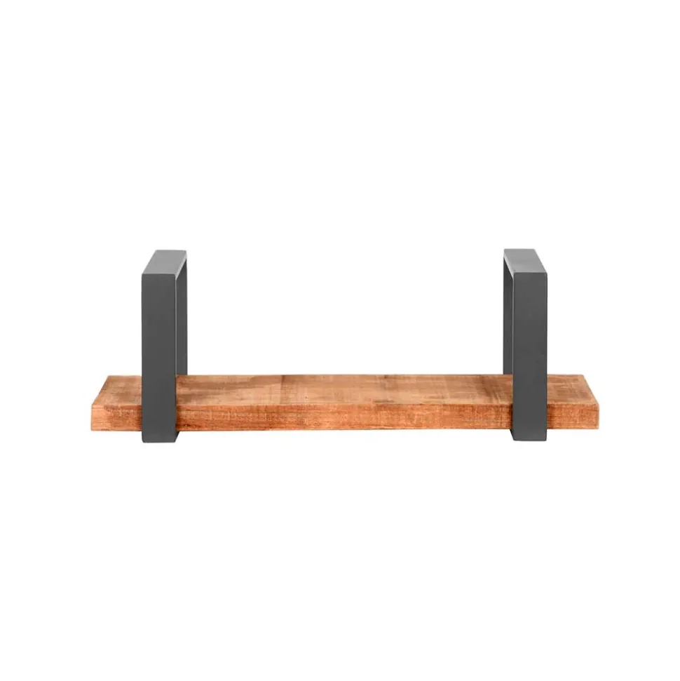 Industrial Wandboard aus Massivholz & Stahl - Vadrus