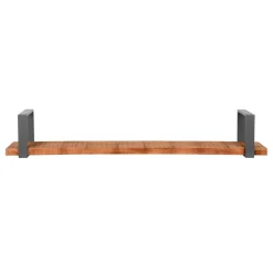 Industrial Wandboard aus Massivholz & Stahl - Vadrus