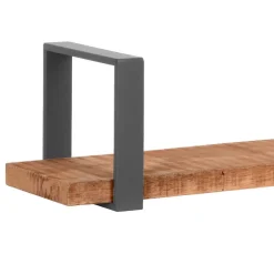 Industrial Wandboard aus Massivholz & Stahl - Vadrus