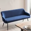 Küchenbank in Blau mit Schwarz - Zarcon