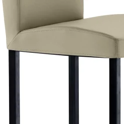 Küchenhocker mit Rückenlehne - 65 cm Sitzhöhe - Vrona