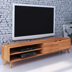 Kernbuche TV Board in Natur geölt - Junola