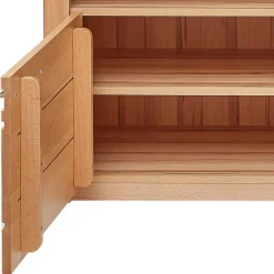 Kernbuche TV Board mit Metallgriffen - Amyonta