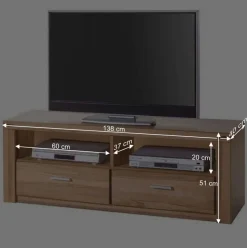 Kernbuche TV Element mit 138cm Länge - Uhelia