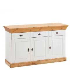 Kiefer Esszimmer Sideboard Sibiuta in Weiß