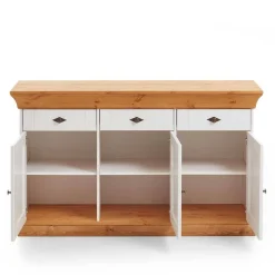 Kiefer Esszimmer Sideboard Sibiuta in Weiß