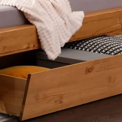 Kiefernholz Bett auf Kufen - Kalastania