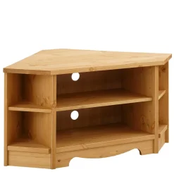 Kiefernholz TV Board für Ecke - Vanpos