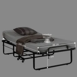 Klappbett Kandis aus Metall