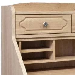 Klassischer Schreibschrank Sekretär aus Eiche - Hamptony