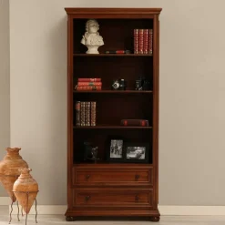 Klassisches Bücherregal mit vier Fächern - Manicos