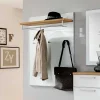 Kleiderpaneel Wynoca in Weiß Glas beschichtet