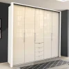 Kleiderschrank für modernes Schlafzimmer in Creme - Zidarie