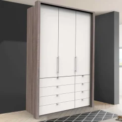 Kleiderschrank fürs Schlafzimmer mit zwei Türen - Tivierto