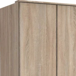 Kleiderschrank in Eiche Sägerau Holzoptik - Citerna