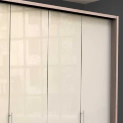 Kleiderschrank mit drei Schubladen & Falttüren - Rativian II