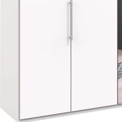 Kleiderschrank mit platzsparenden Falttüren - Donpiave I