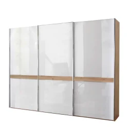 Kleiderschrank mit Schwebetüren in Weiß - Tessina