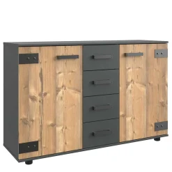 Kleines Sideboard in Tannen Dekor - Ardila