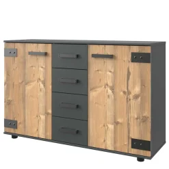 Kleines Sideboard in Tannen Dekor - Ardila