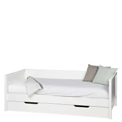 Kojenbett aus Kiefer massiv in Weiß - Blowering