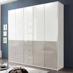 Kombi-Drehtürenschrank 5-türig - Pascan