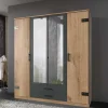 Kombi-Kleiderschrank in Plankeneiche Dekor - Corpus