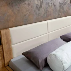 Komfort Doppelbett Anglesia und Nachttisch Set (dreiteilig)