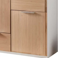 Kommode in Asteiche Bianco & Weiß - Rodicco