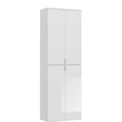 Kompakter Kleiderschrank 122x193x34 cm - Ejulia (zweiteilig)