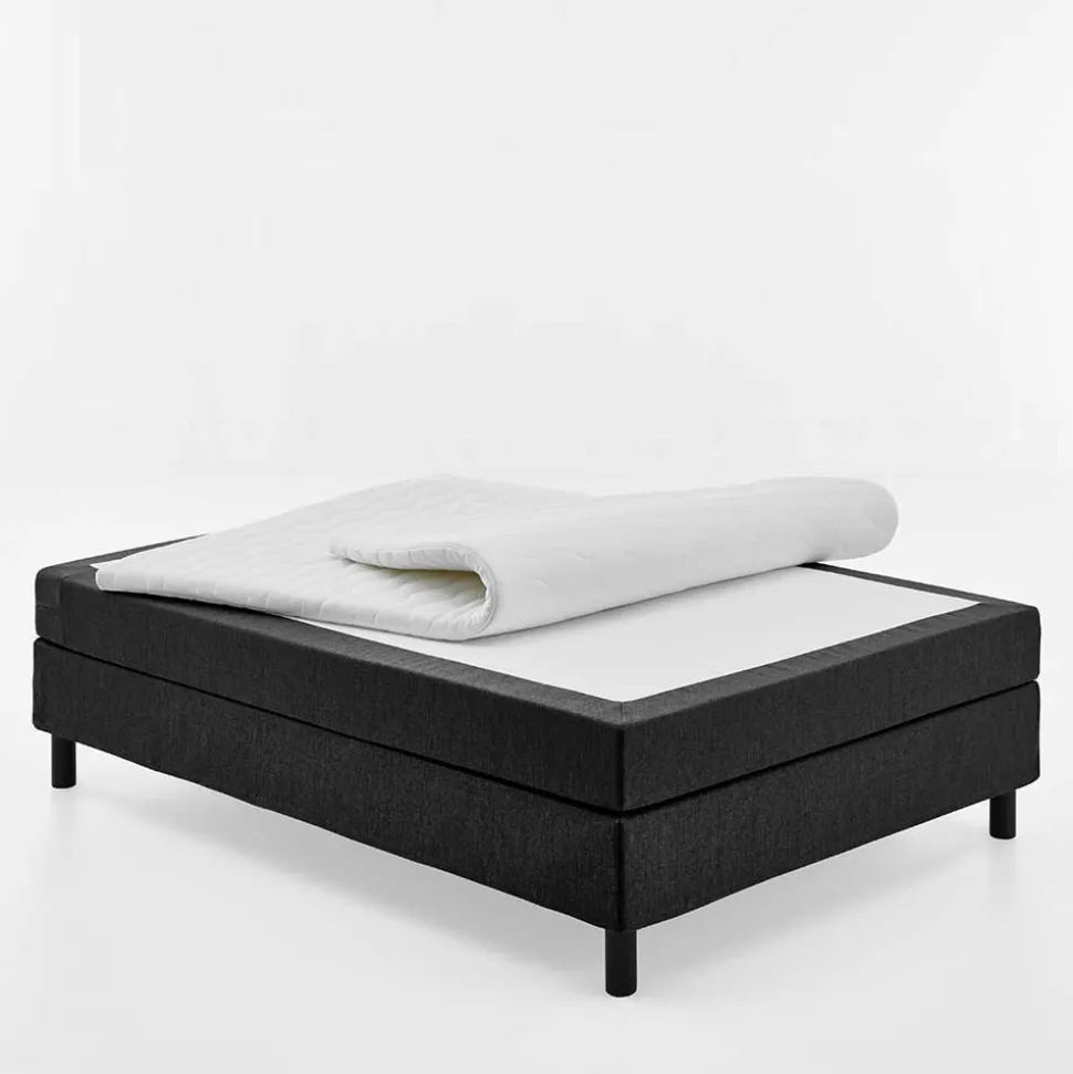 Komplett Bett für Dachschrägen in Schwarz - Vitablo