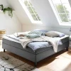 Komplettbett in Anthrazit für Dachzimmer - Condo