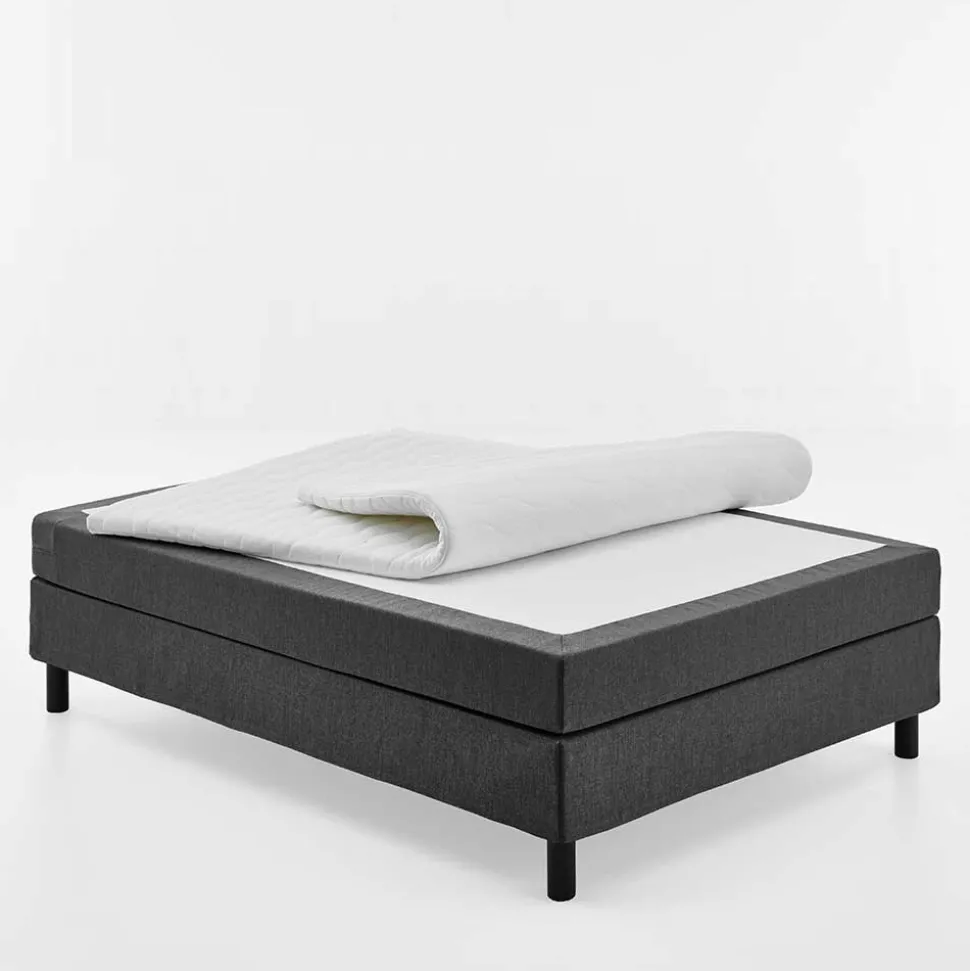 Komplettbett in Anthrazit für Dachzimmer - Condo