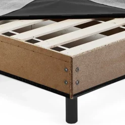 Komplettbett in Anthrazit für Dachzimmer - Condo
