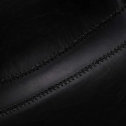 Kunstleder Barstuhl in Schwarz - Bennetto (2er Set)