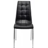 Kunstleder Esstischstühle in Schwarz - Stufanias (2er Set)