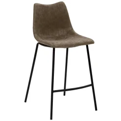 Kunstleder Polsterstuhl mit 65 cm Sitzhöhe - Nelu