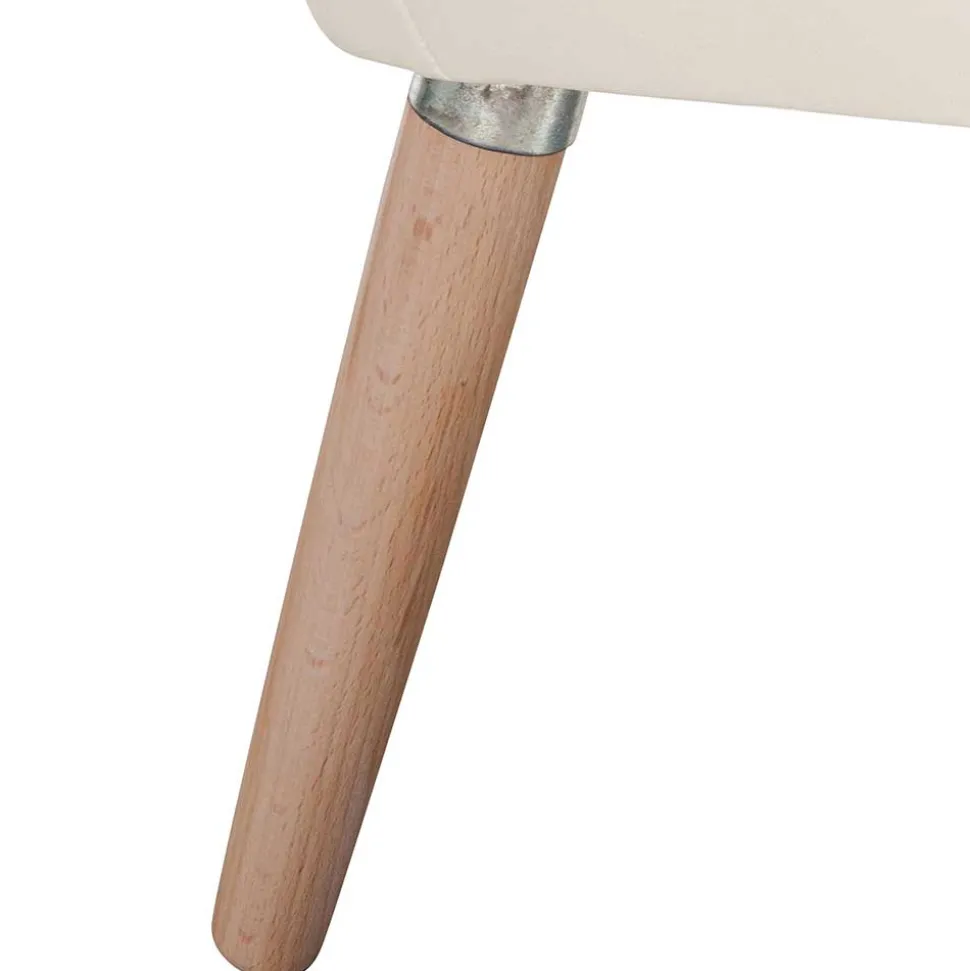 Kunstledersessel in Beige - Dave