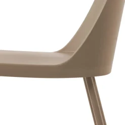 Kunststoffstühle in Taupe - Jocen (4er Set)