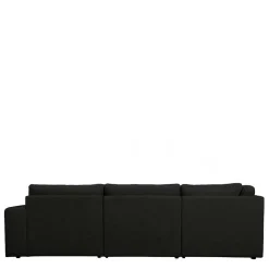 L Sofa aus Webstoff in Anthrazit - Jilatov