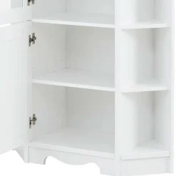 Landhaus Eckvitrine aus Kiefer zweifarbig - Ribeiro