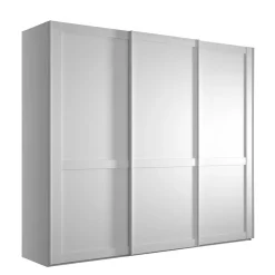 Landhaus Kleiderschrank mit drei Schwebetüren - Flinn