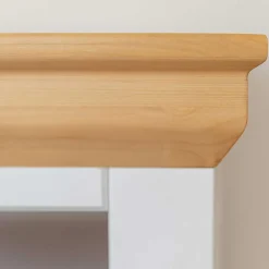Landhaus TV Board in Weiß & Kiefer Natur - Saluts