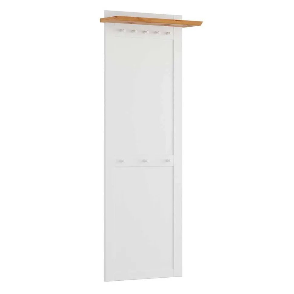 Landhaus Wandgarderobe aus Kiefer - Saluts
