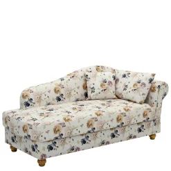 Landhaus-Recamiere mit Blumen Muster - Vergil