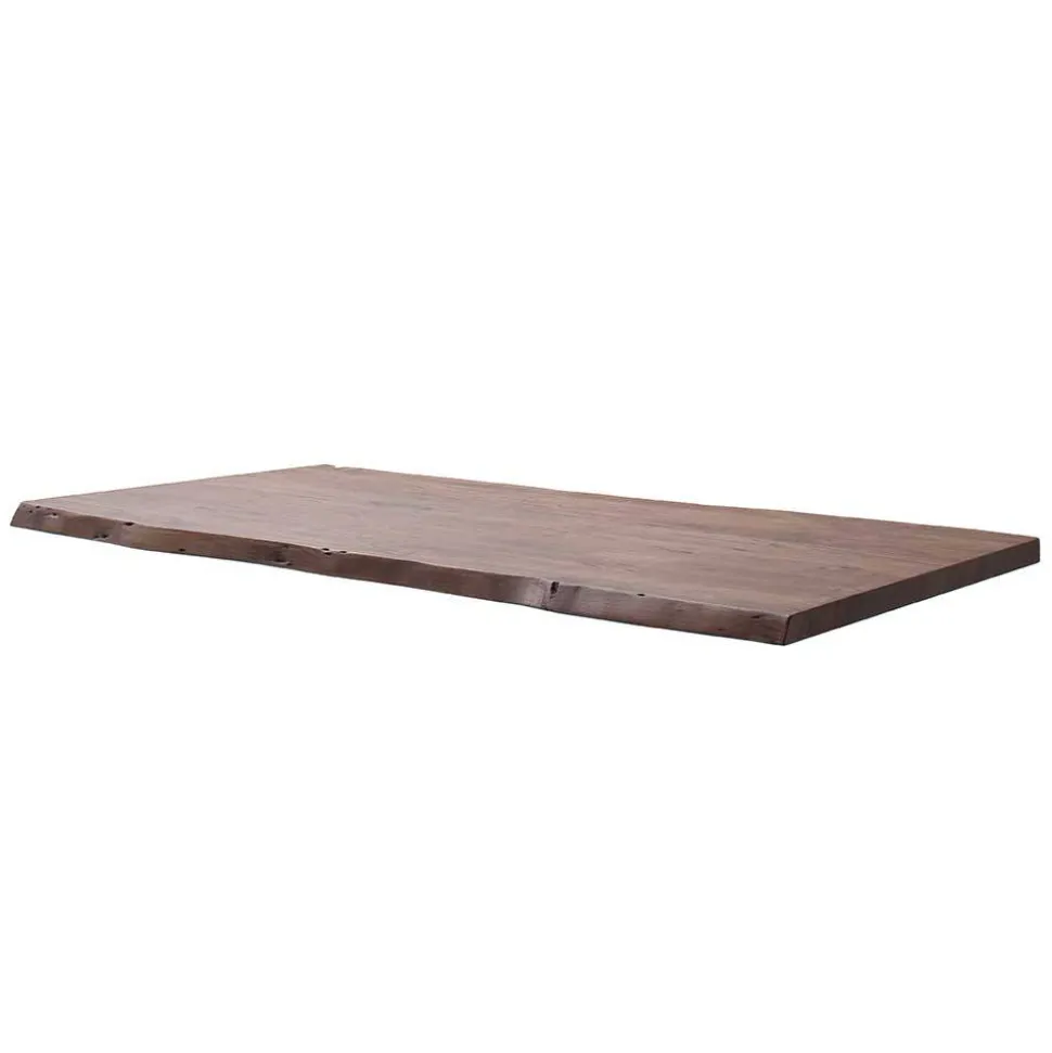 Live Edge Tisch in Walnuss Braun - Typhanie