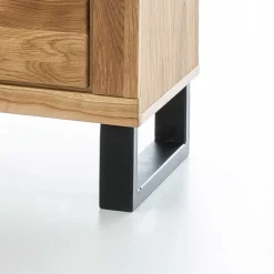 Loft TV Kommode aus teilmassiver Wildeiche - Arello