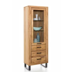 Loft Vitrine in Wildeiche teilmassiv - Arello